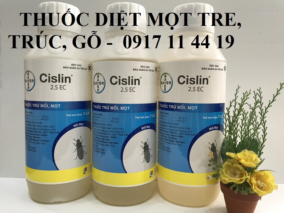 CISLIN 2.5EC CHỐNG MỐI MỌT HÀNG THỦ CÔNG MỸ NGHỆ