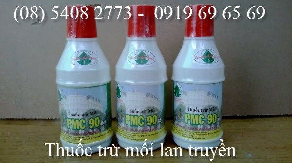 CÁCH PHÂN BIỆT THUỐC TRỪ MỐI PMC90 GIẢ