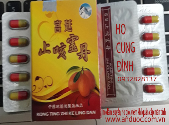 Thuốc ho cung đình hen suyen hong kong